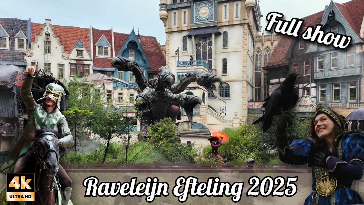 Parkshow Raveleijn Efteling - 4K POV