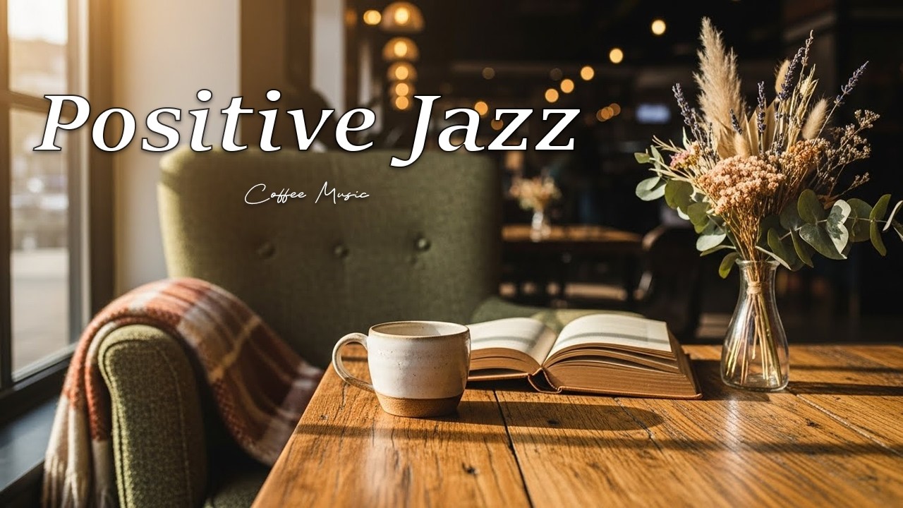 Positive Coffee Jazz ☕ Smooth Jazz & Bossa Nova Instrumental Music for Relaxing, Studying & Working