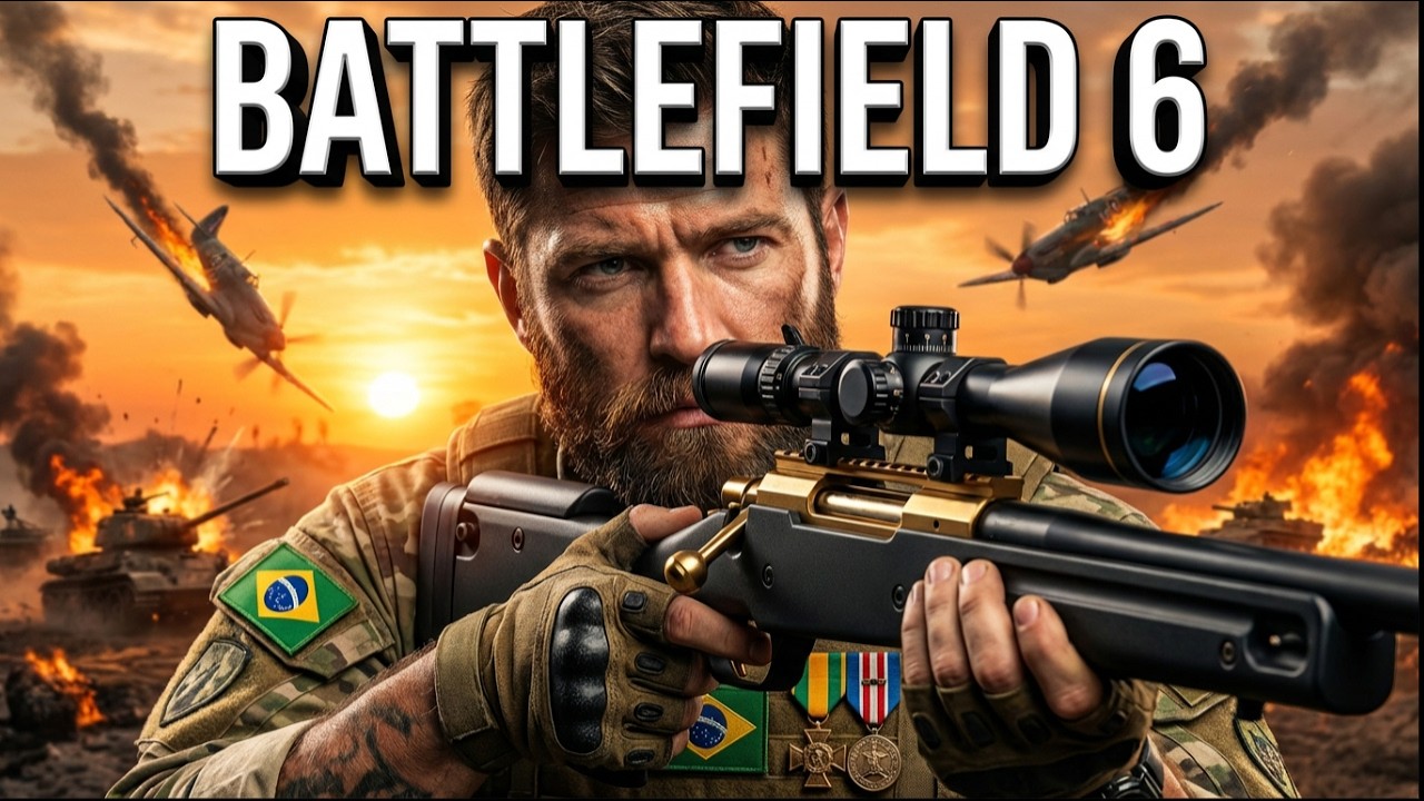 🔴 AO VIVO | SEASON 2 BATTLEFIELD 6 – TOP #1 SNIPER GLOBAL