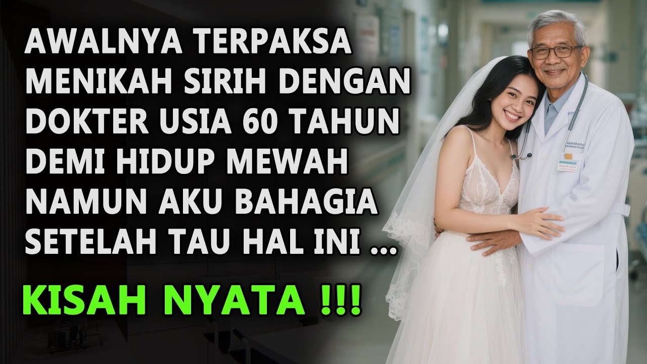 AWALNYA TERPAKSA MENIKAH SIRI DENGAN DOKTER TUA 60 TAHUN DEMI HIDUP MEWAH, NAMUN INI YANG TERJADI