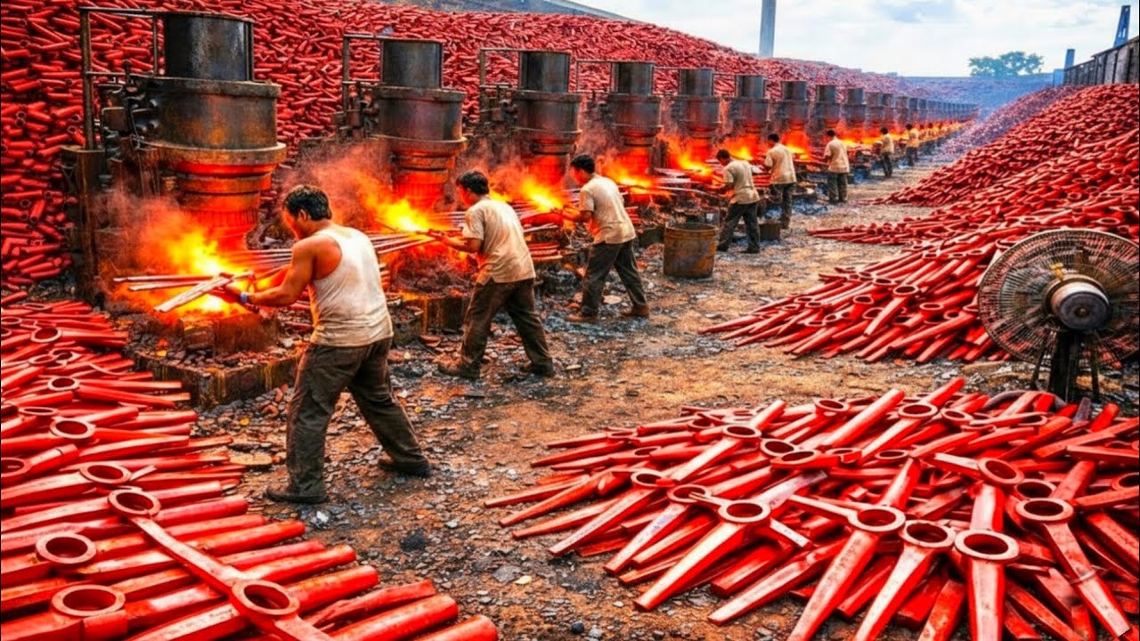 Top 4 Dangerous Recycling and Manufacturing Factory Process Videos | How it's Made