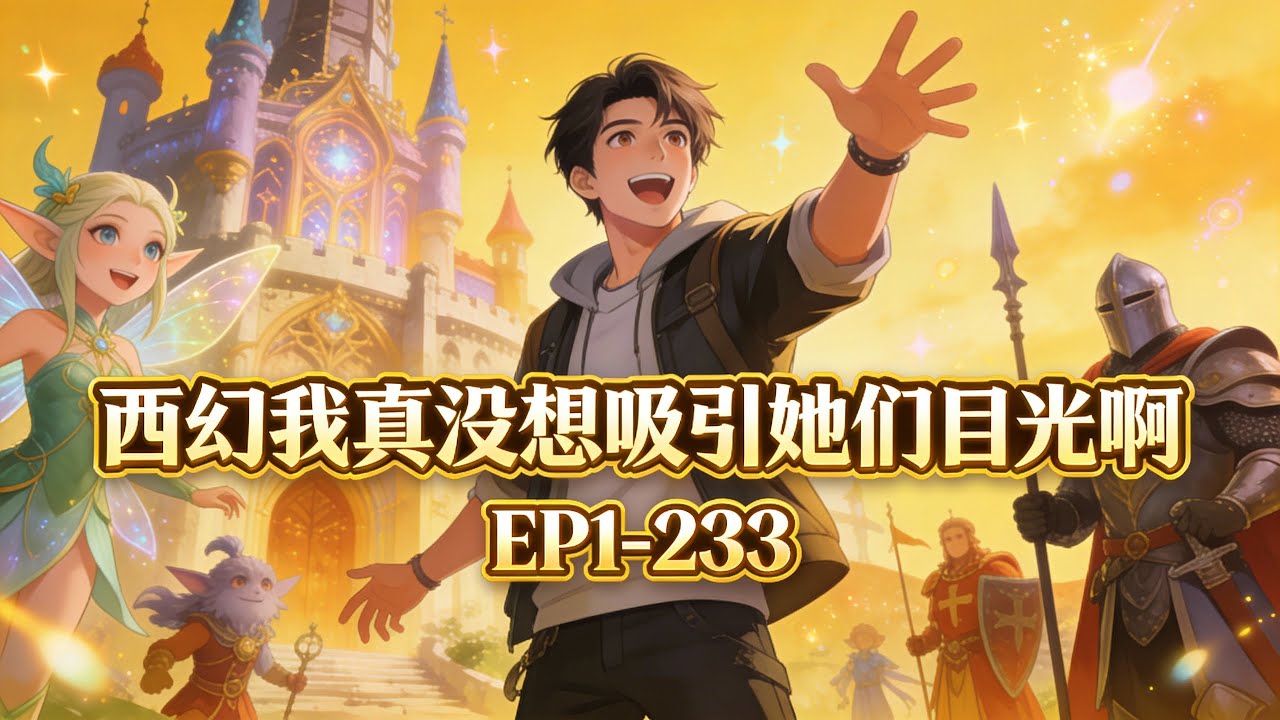 🔥《西幻我真没想吸引她们目光啊》EP1-233💥  穿进了一本西幻小说中。 起初他兴奋极了，剧情他都熟悉，只要抽到的天赋不算太糟，就能一路开挂，最终立于世界之巅。#爽文#小說#有声书#漫画