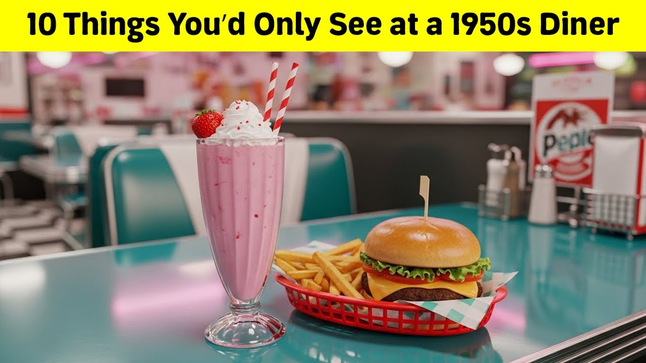 10 Things You’d Only See at a 1950s Diner
