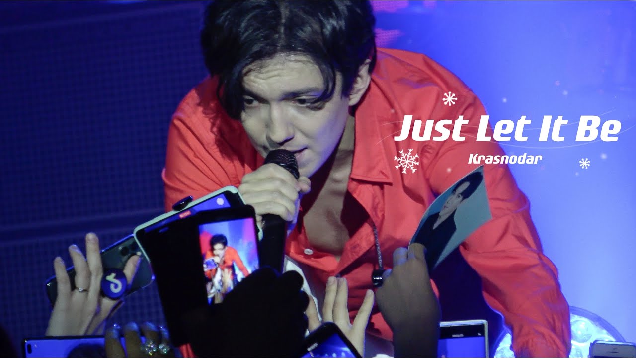 [Fancam 4K][SUB] Dimash Димаш - Just Let It Be | Krasnodar Arnau concert