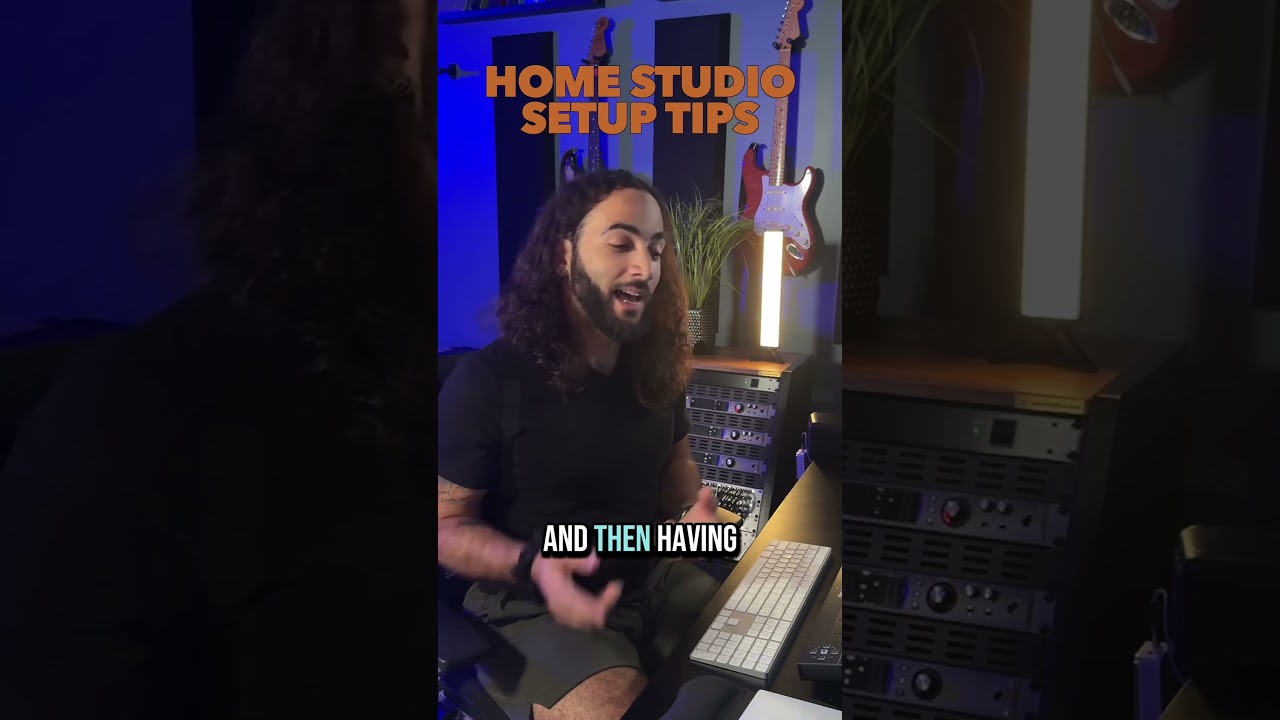 Building a home studio as a musician? Start with the room. #audioengineer #recordingstudio #mixing