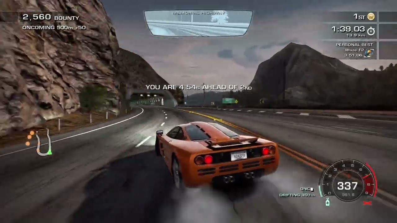 NFS Hot Pursuit Remastered | Faster Than Light - 3:50.44