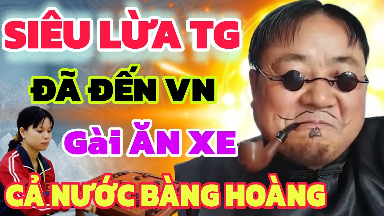 Cờ tướng - Siêu lừa thế giới đây sao, Ngô Lan Hương chỉ lỡ tay mất có con xe