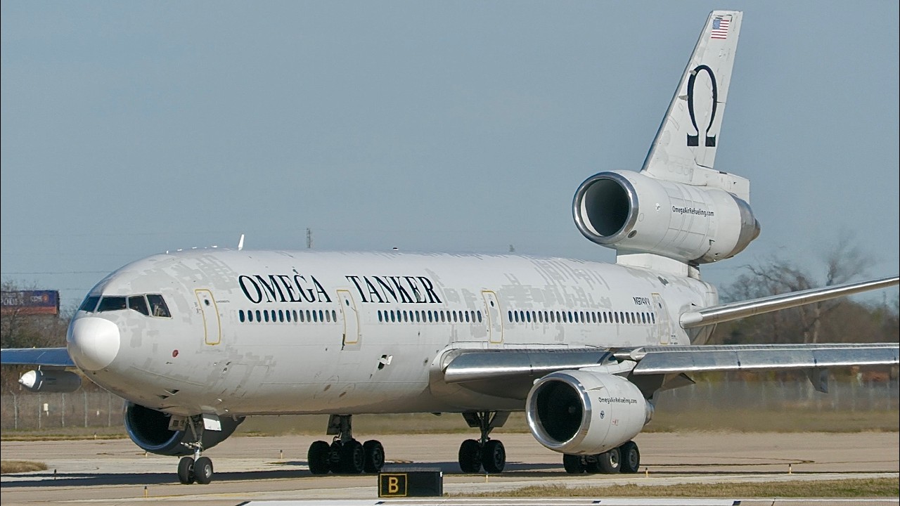 Heritage of C-130s, C-5M Super Galaxy & Rare Omega DC-10-40 at Kelly Field!