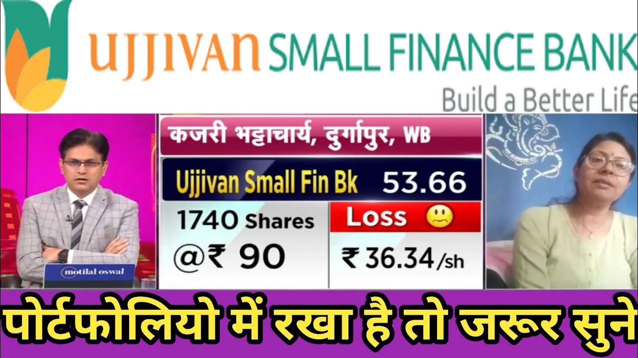 Ujjivan small finance bank share latest news | ujjivan small finance bank share results | nbfc stock
