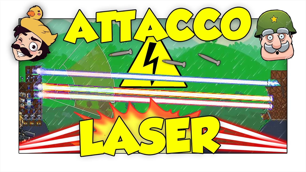IL SUPER ATTACCO LASER ALLA FORTEZZA! VITTORIA ISTANTANEA! - Forts ITA