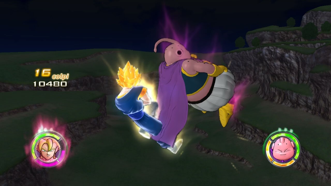 Dragon Ball: RAGING BLAST 2. Raging Soul combo SUPER VEGETH