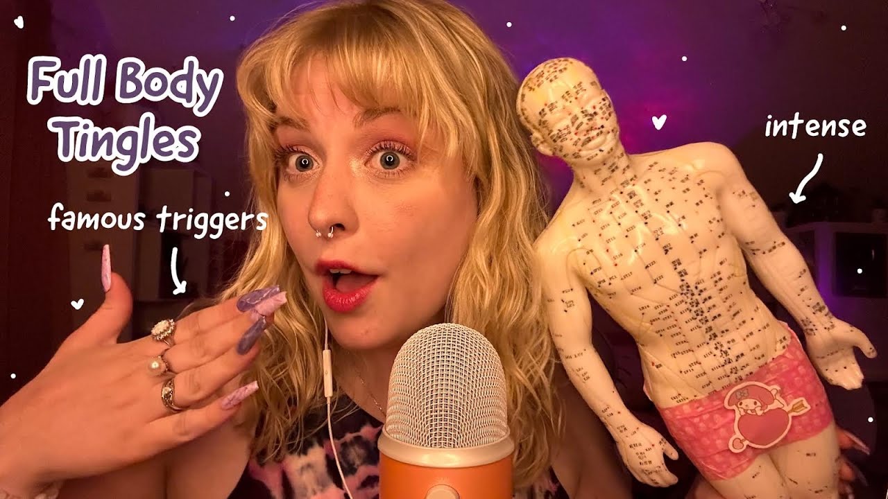 ASMR Famous Triggers On TAD! Fishbowl, Treasure Hunt, Spit Painting, Energy Rain, Brushes, Tapping!