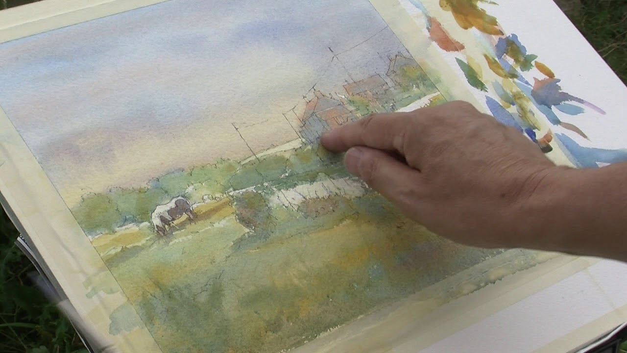 Successful  Summer Watercolour Landscapes Trailer