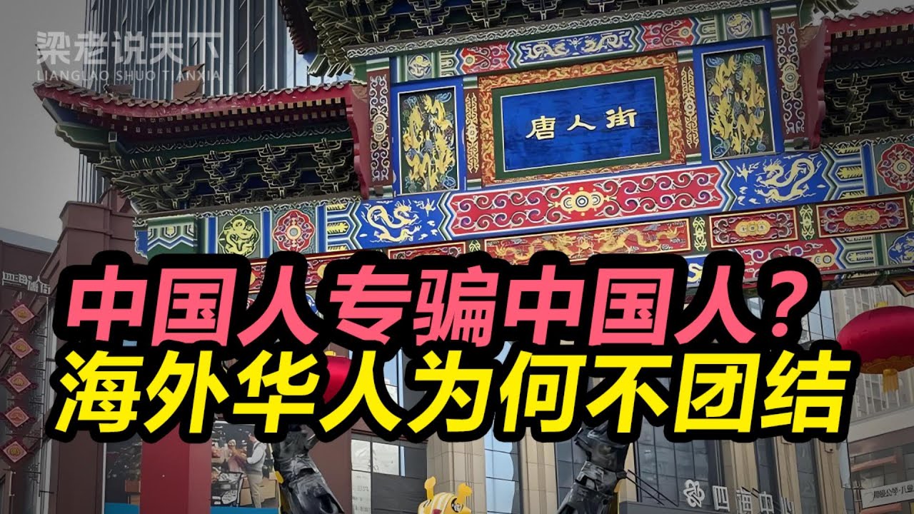 【梁老说天下】“中国人专骗中国人？”：万字深扒！海外华人为何不团结，背后的千年劣根性！| 梁老故事会 | 梁老说天下