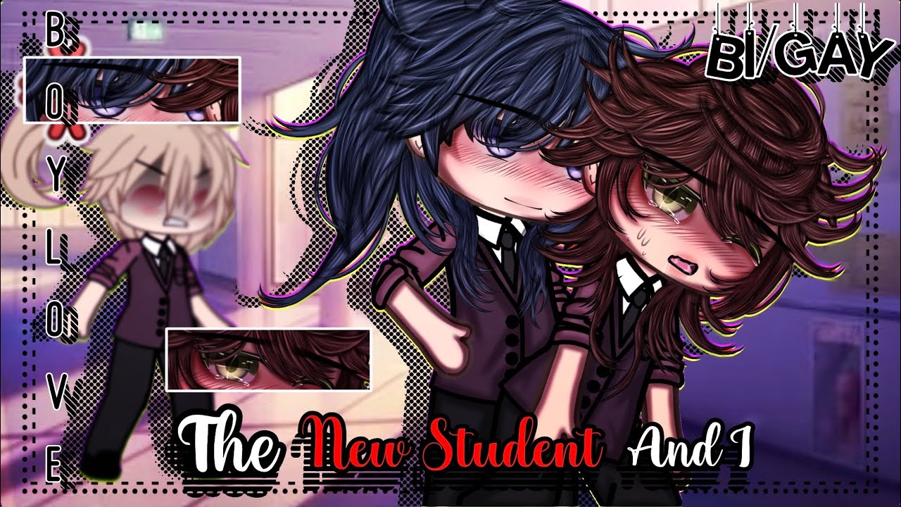 The New Student and I ||BL || Gay Love || Gacha Life || GLMM || Gacha Life Mini Movie