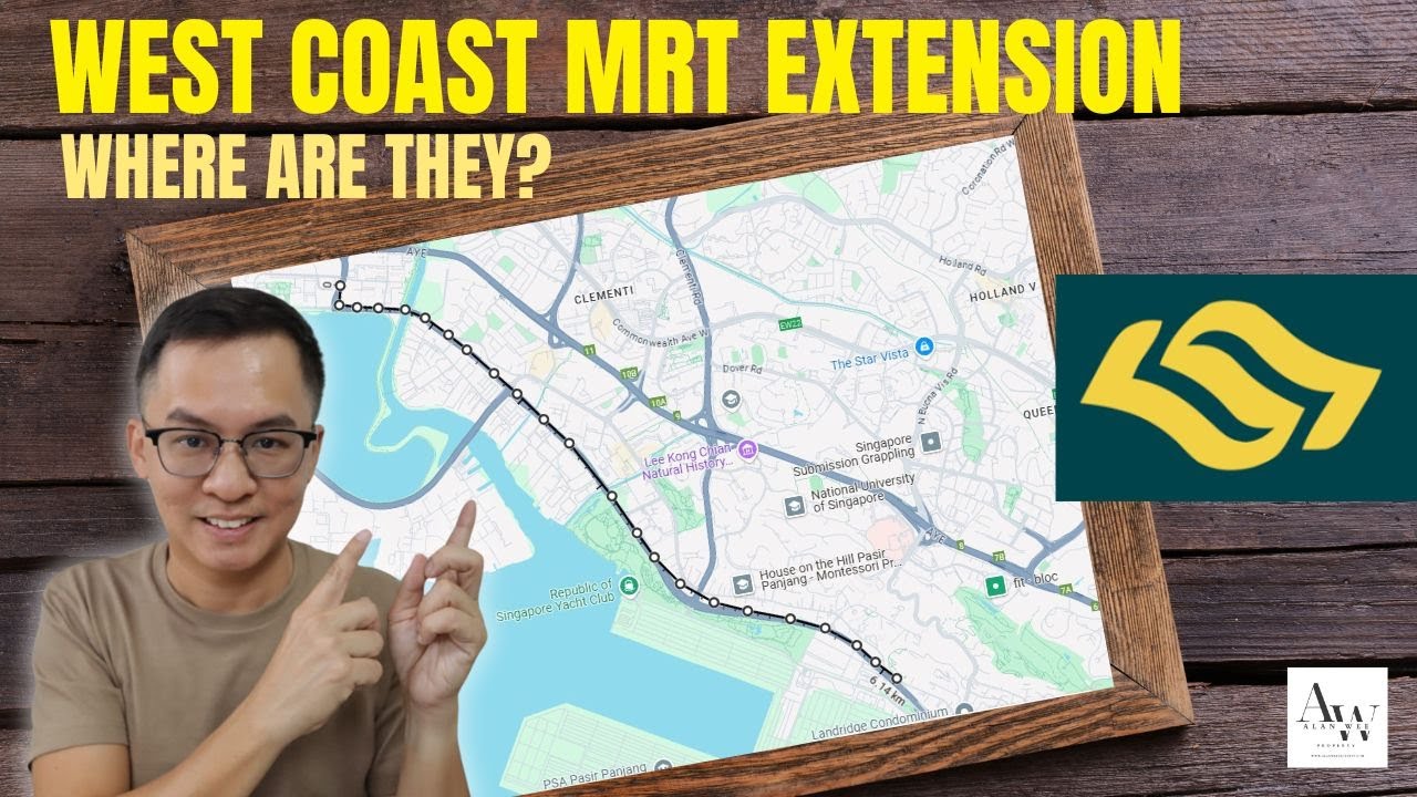West Coast MRT Extension – Where Are They?