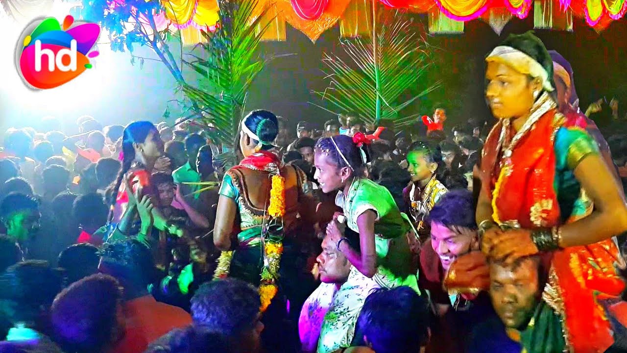 AADIWASI VILLAGE KOMGAV KOMPADA MARRIAGE SHOW FULL ENJOYMENT NIGHT DANCE || TARPA KING DJ MUSICAL