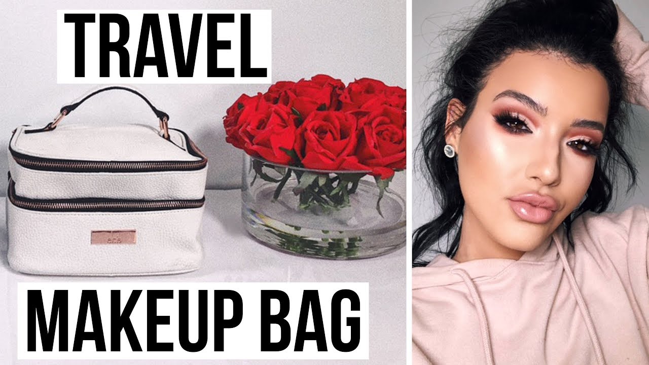 ESSENTIALS EVERY GIRL NEEDS IN HER TRAVEL MAKEUP BAG | Amanda Ensing