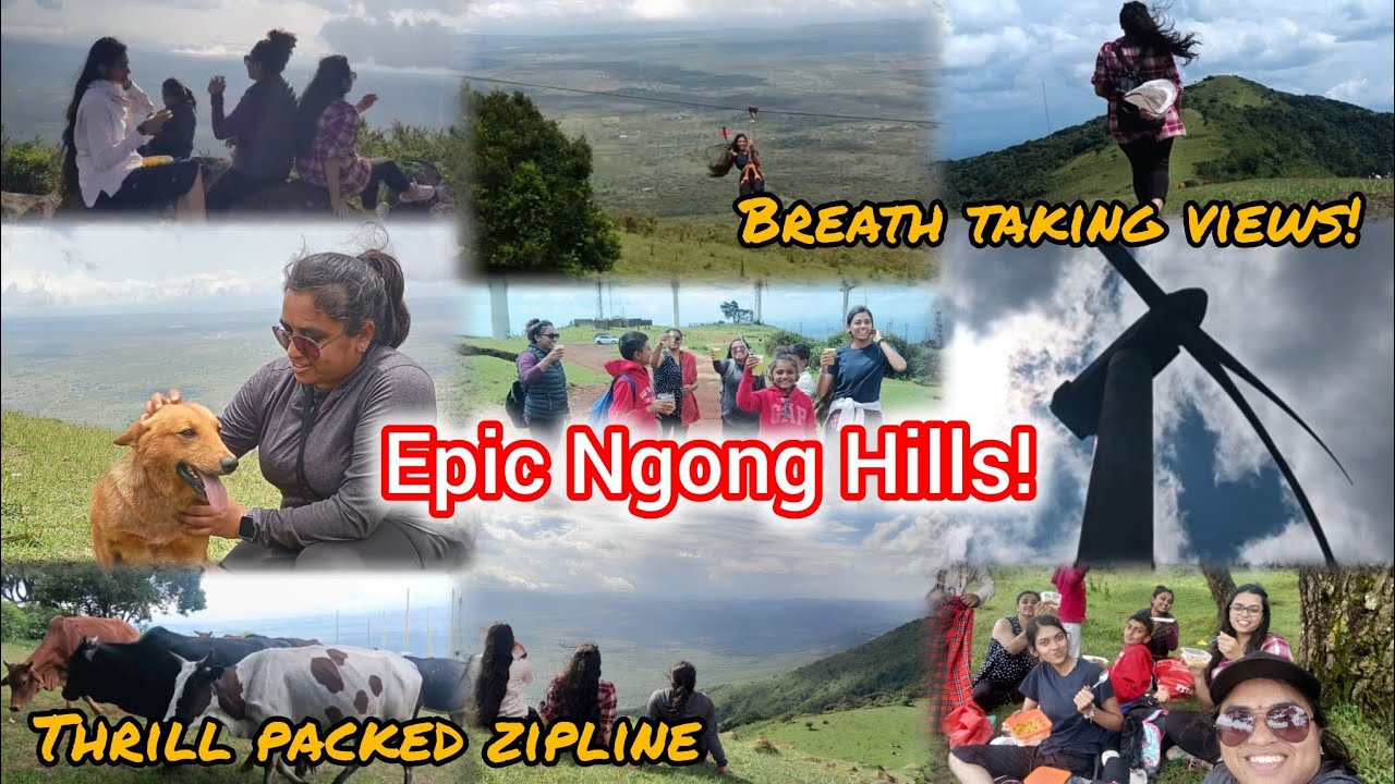 Exploring the Ngongs!😀🚶🏻‍♀️🧗🏻🧘🏻