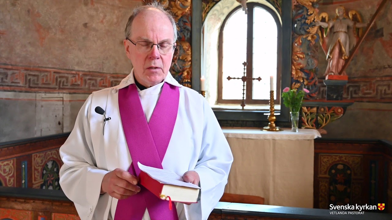 Gudstjänst i Lannaskede gamla kyrka Midfastosöndagen 2021