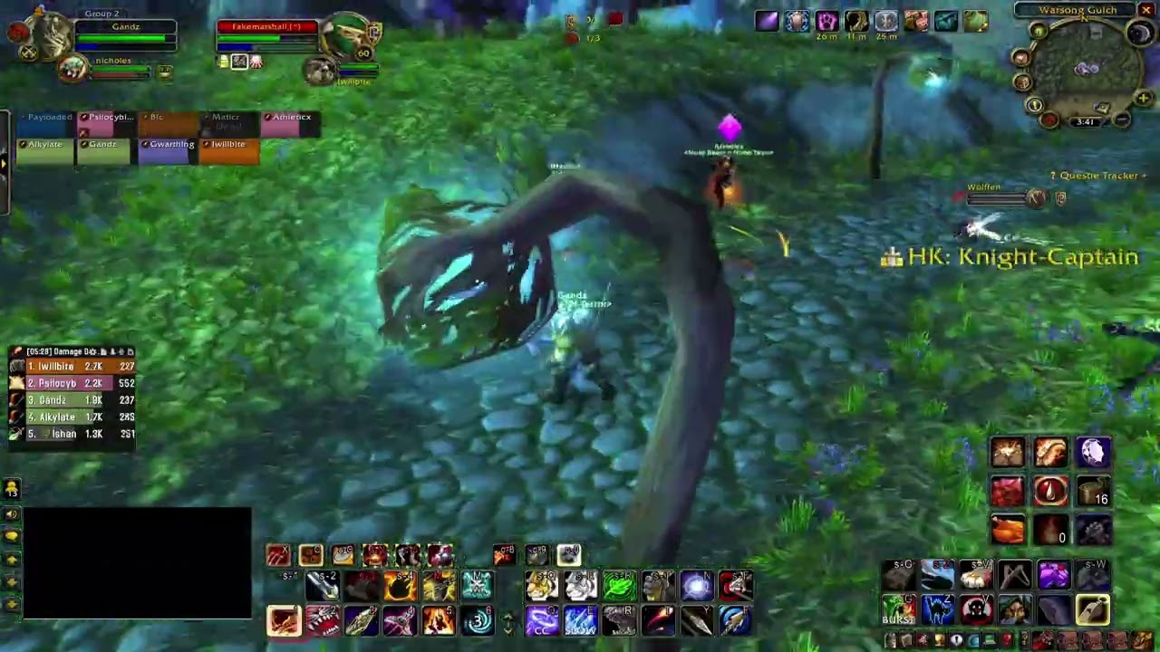 Hunter Warsong gulch PvP - BCC Pre-Patch