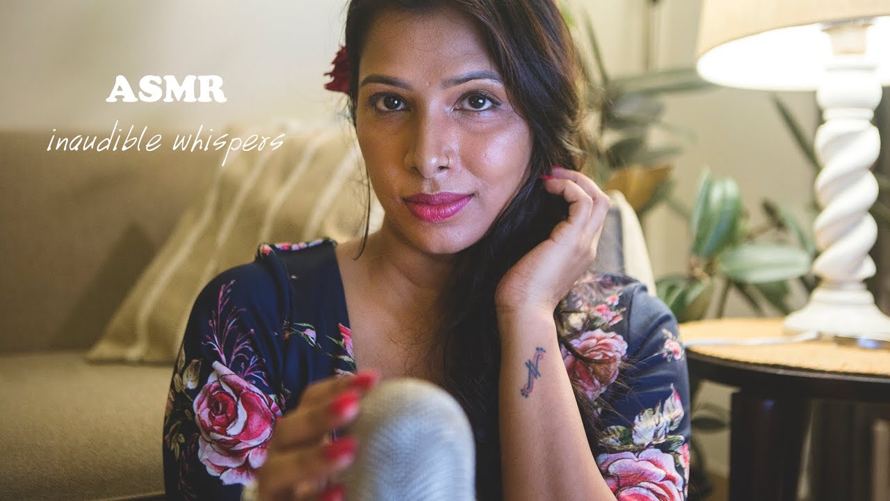 Indian ASMR | very informative inaudible whispers 😉 | Unintelligible whispers | mic scratching