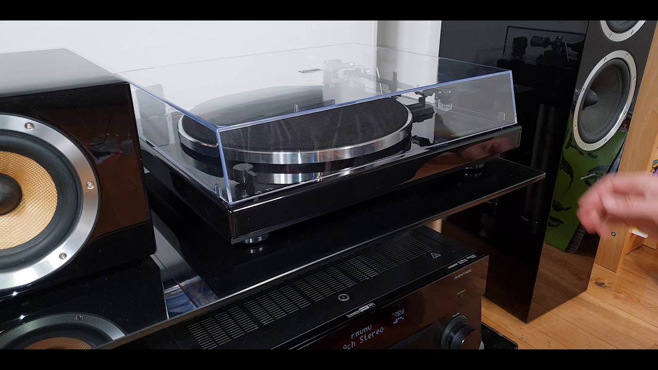 Thorens TD 240-2 Piano Black unboxing and full Turntable Player set up ( Gramofon )