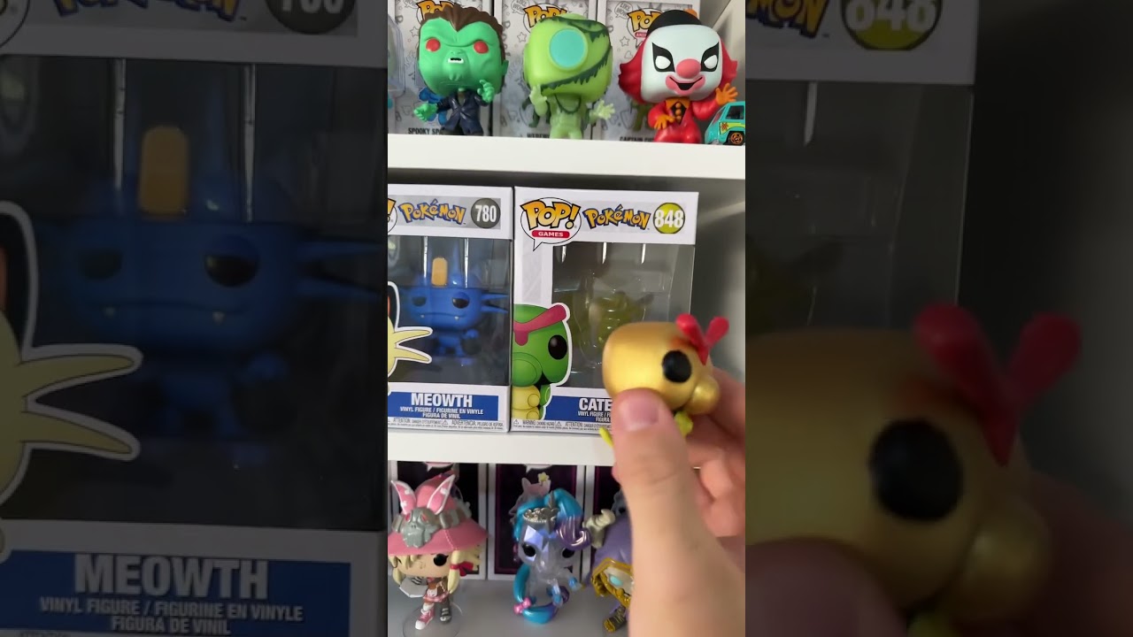Shiny Caterpie Funko Pop Vinyl Pok&eacute;mon Custom
