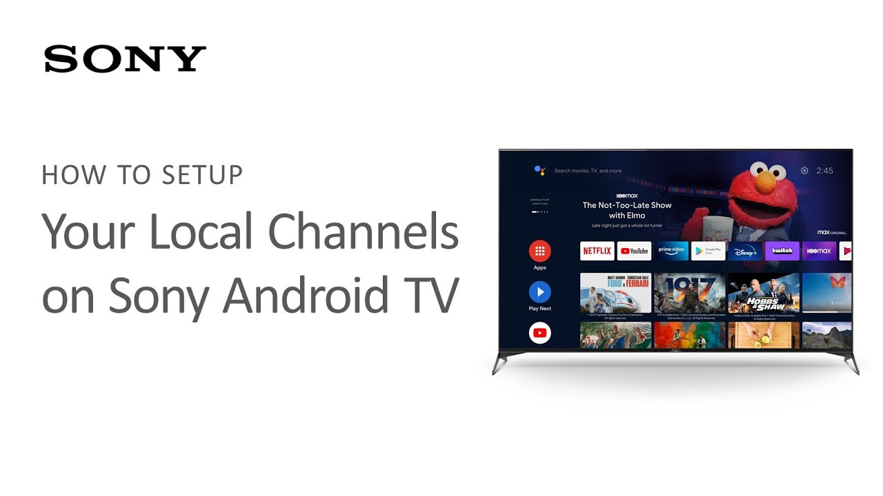 Sony Android TV | Как настроить местные каналы