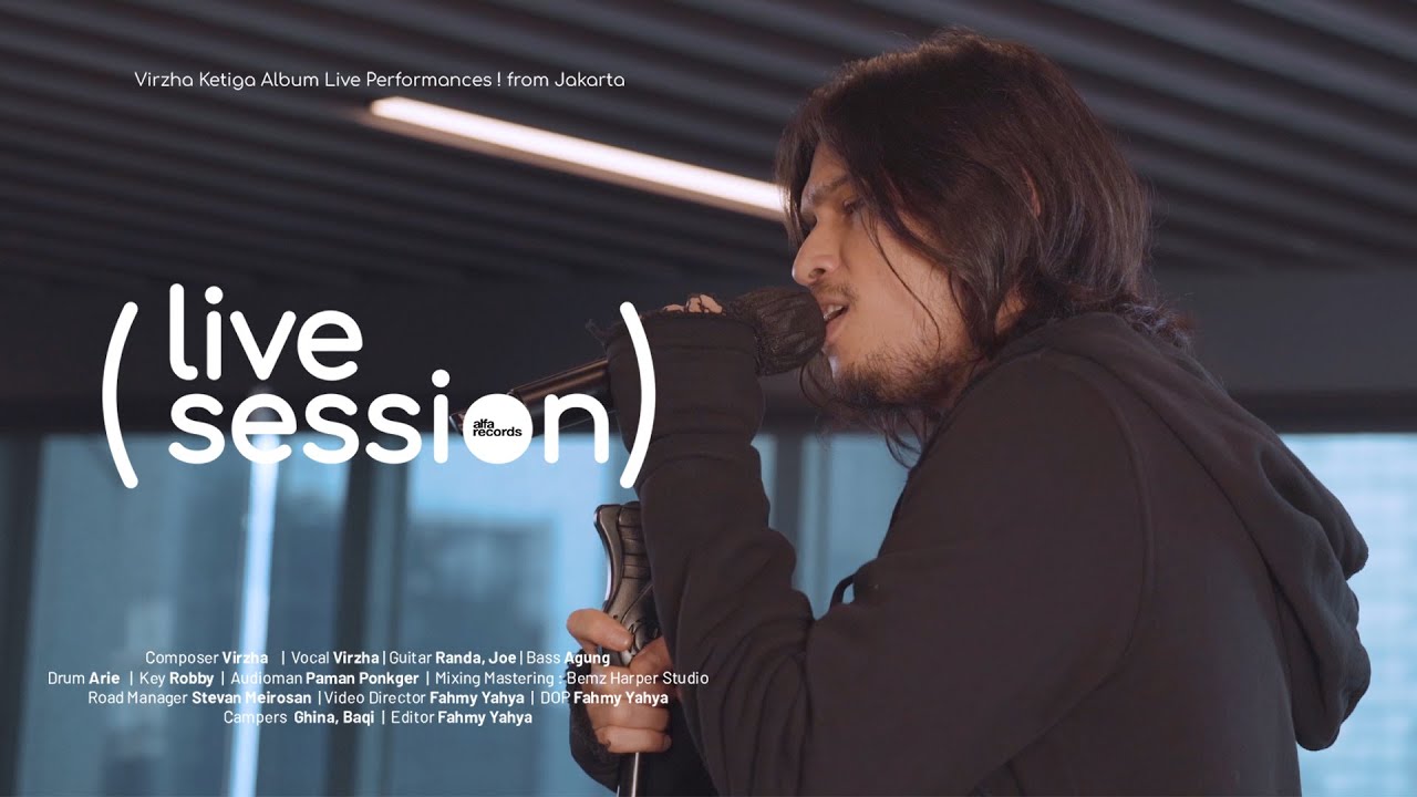 Virzha - Manusia Hebat  (Live Session)