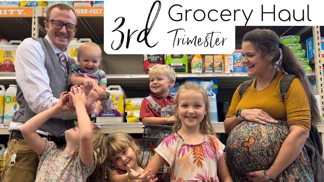 Third Trimester & Major Grocery Haul! 