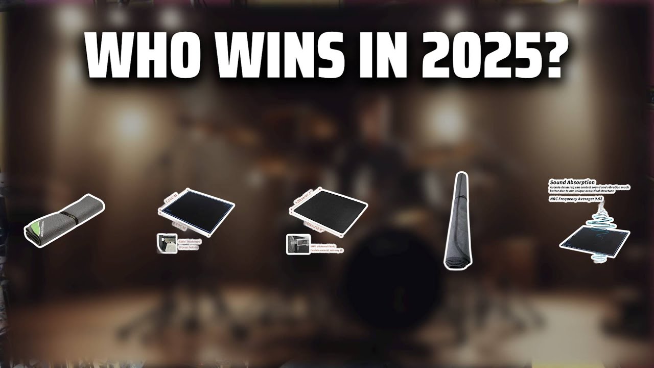 The Top 5 Best Drum Mat in 2025 - Must Watch Before Buying!