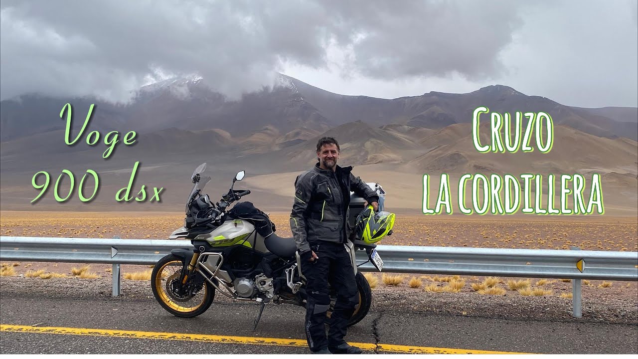 Cruzo la Cordillera de Los Andes con mi Voge 900 dsx