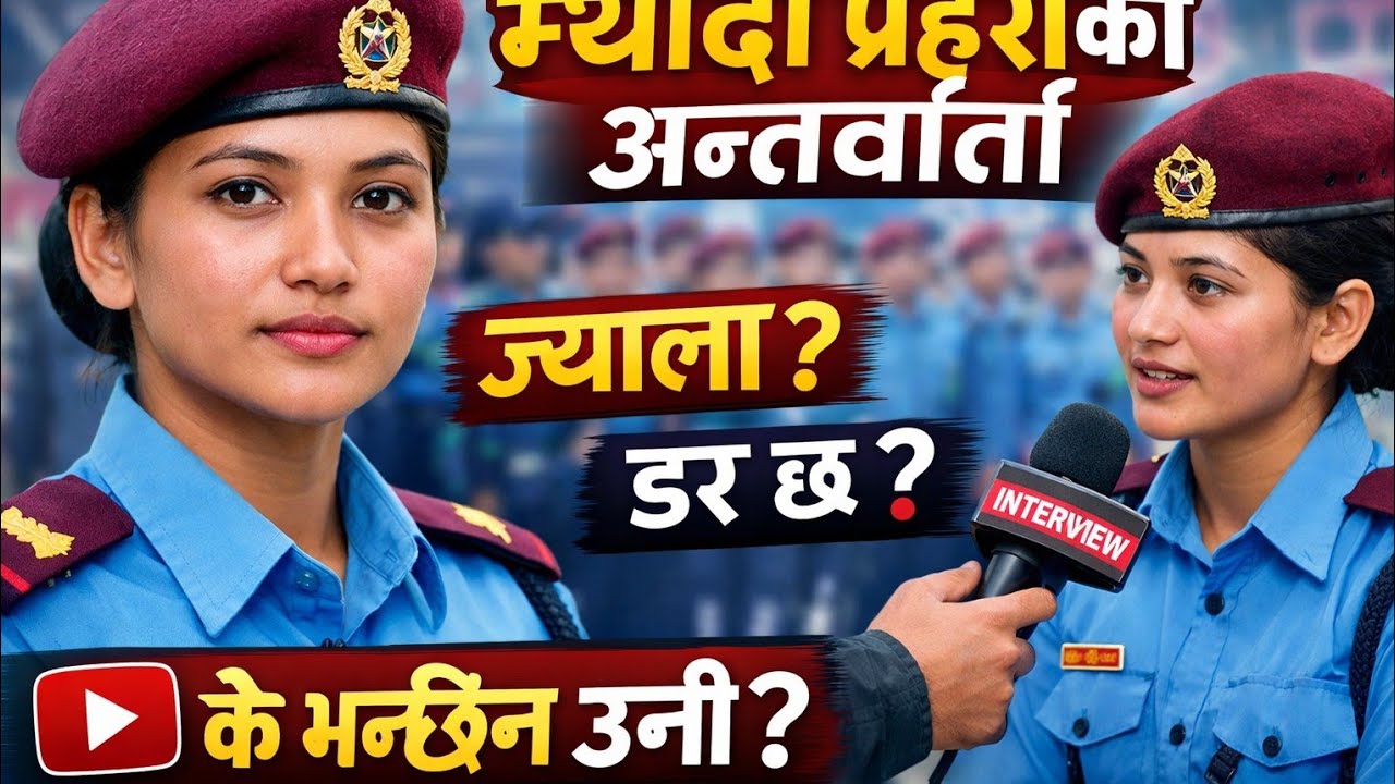 Myadi prahari interview 2082/Nirbachan Prahari ko interview ma sodhine question answer 2082#myadi