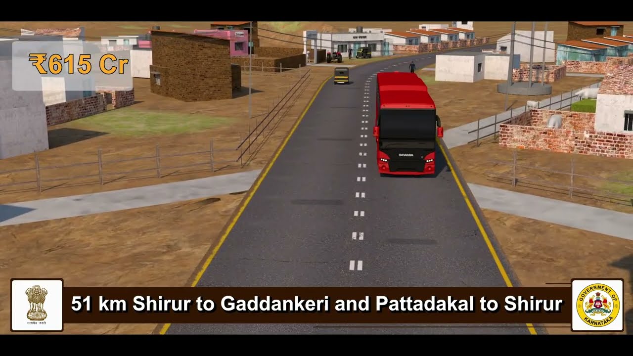 Inauguration and Foundation stone laying of 26 NH projects worth Rs 12,795 Cr in Hubballi, Karnataka