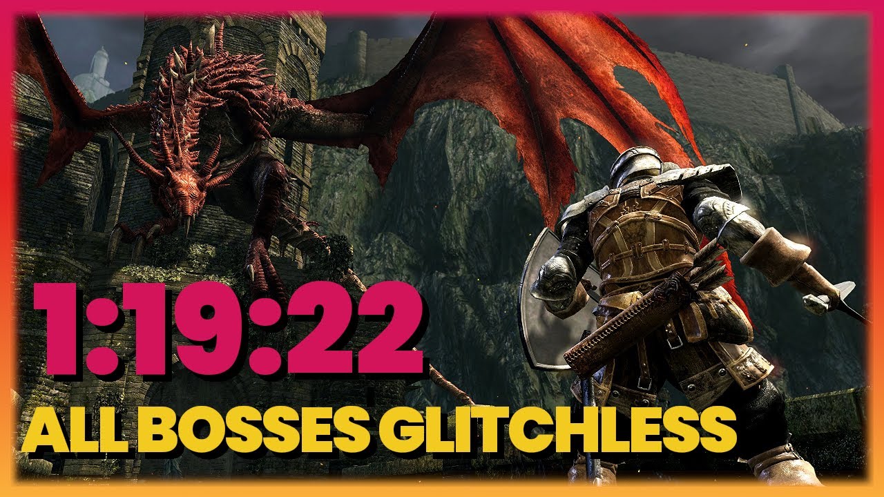 Dark Souls Remastered All Bosses Speedrun | Glitchless | 1:19:22 ⏱🔥