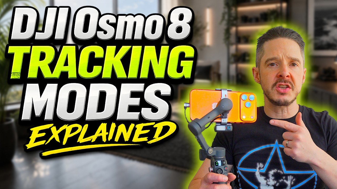 3 режима слежения DJI Osmo Mobile 8: подробный разбор