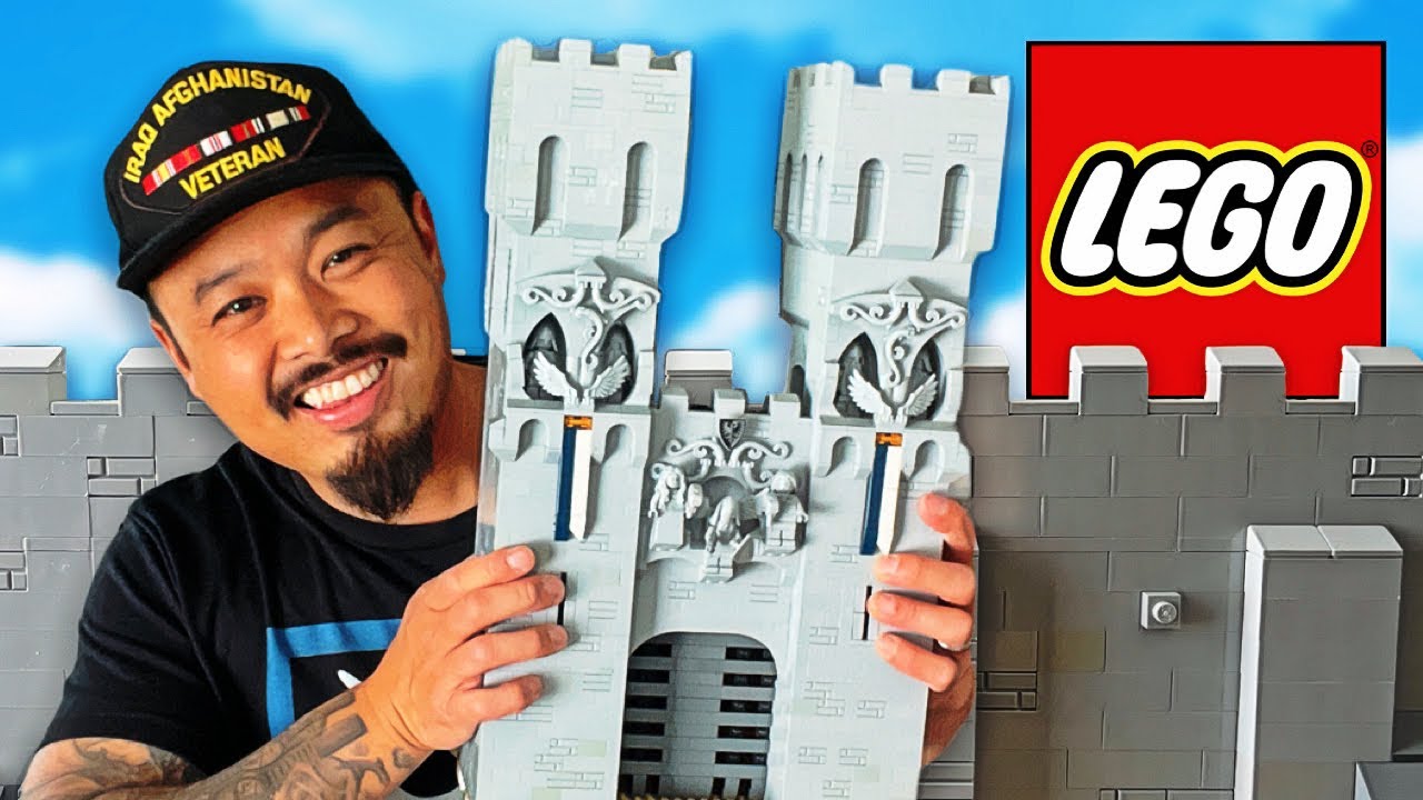 I Built a HUGE LEGO MODULAR Castle for my Black Falcon Army | lvl.19