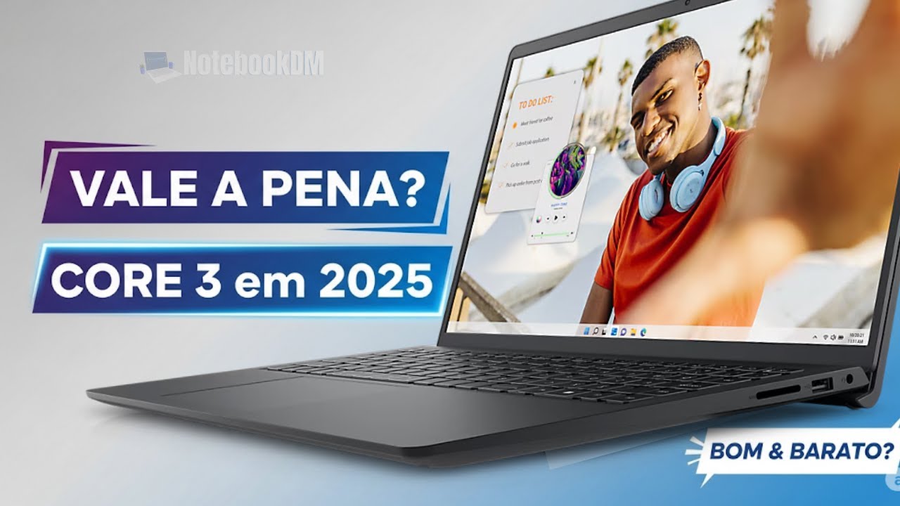 Dell Inspiron  I15-I3100-A15P Core 3-100U em 2025: VALE A PENA? O Notebook Barato da Dell! 🤔