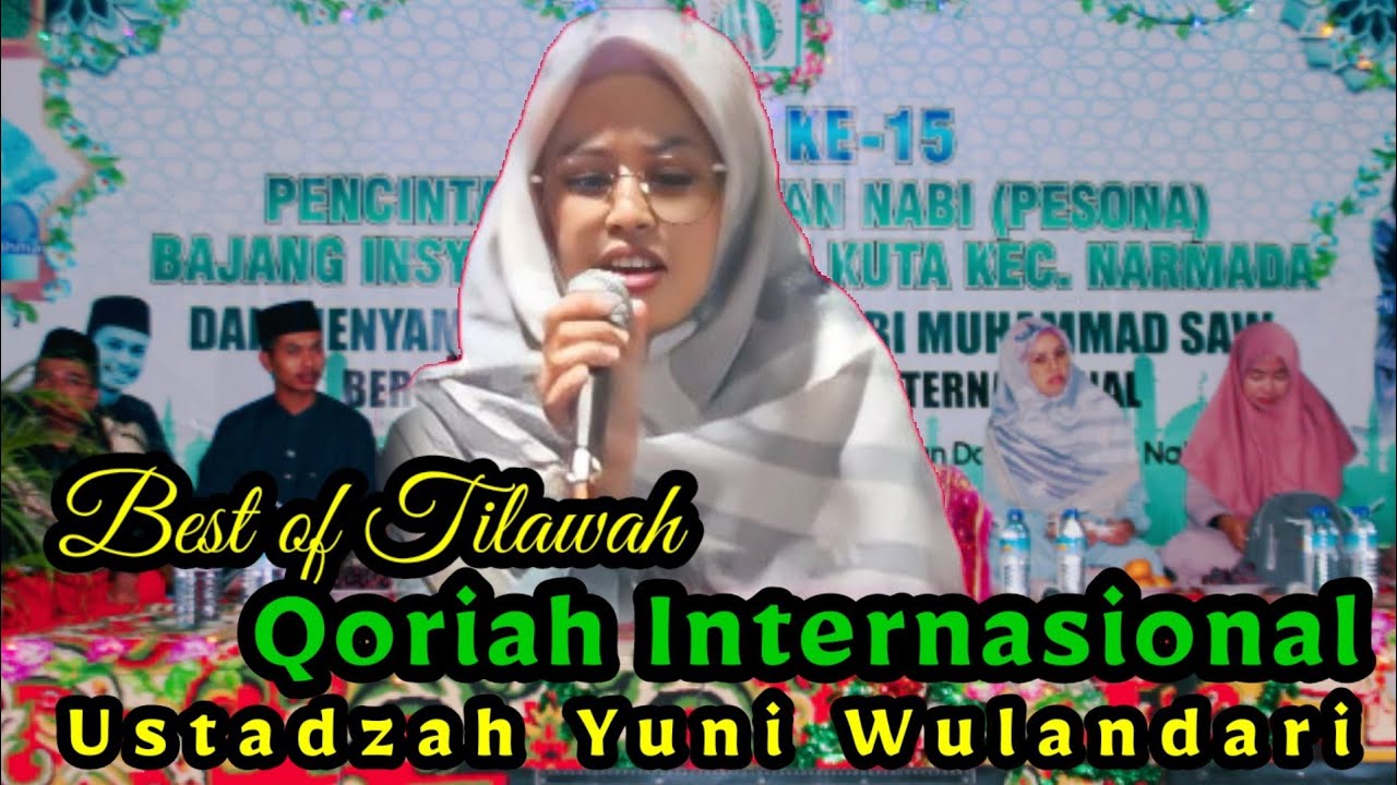 Ustadzah Yuni Wulandari Acara Harlah Ke-15 Dalam Menyambut Kelahiran Baginda Nabi Muhammad Saw