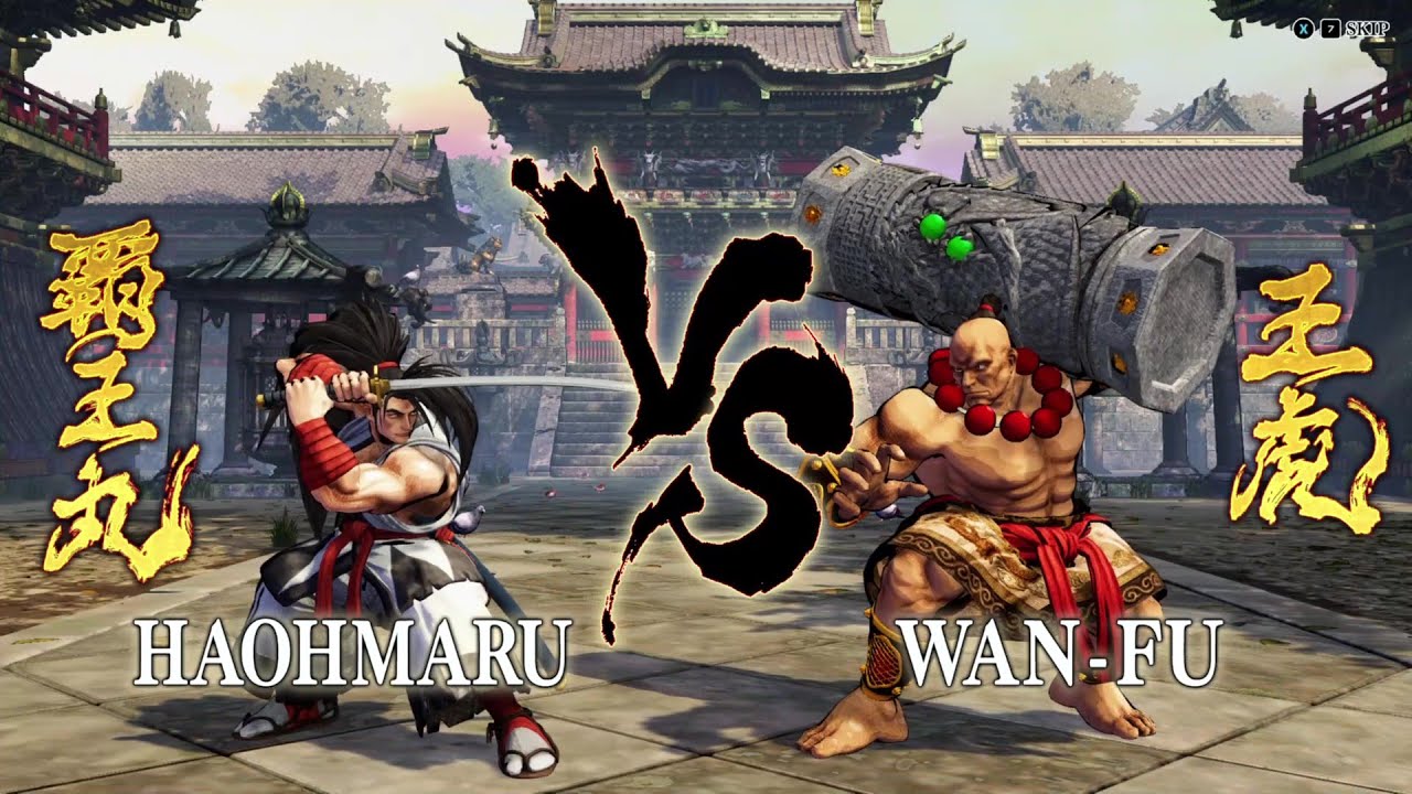 Samurai Shodown - Haohmaru VS Wan-Fu