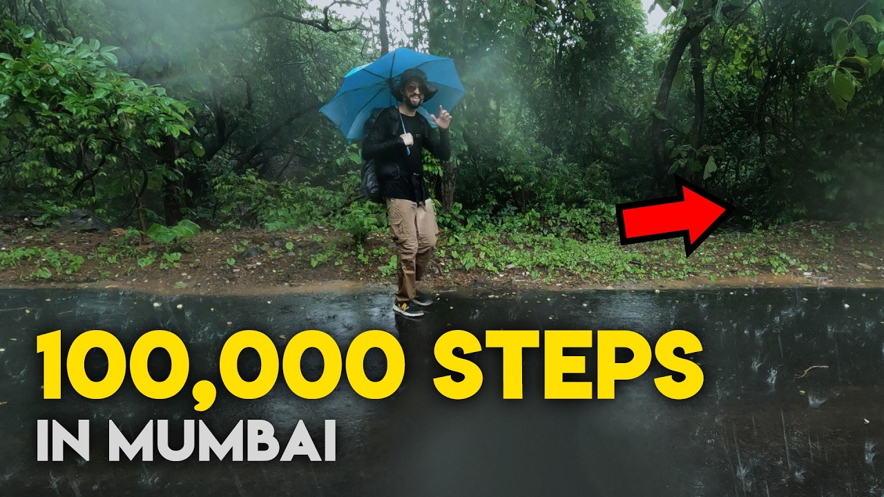 I walked 100,000 Steps in Mumbai