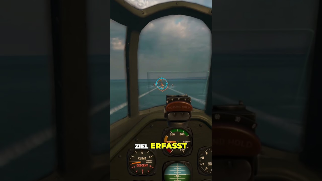Tiefflug-Action: Pilot zerst&ouml;rt feindliches Schiff mit Raketen!