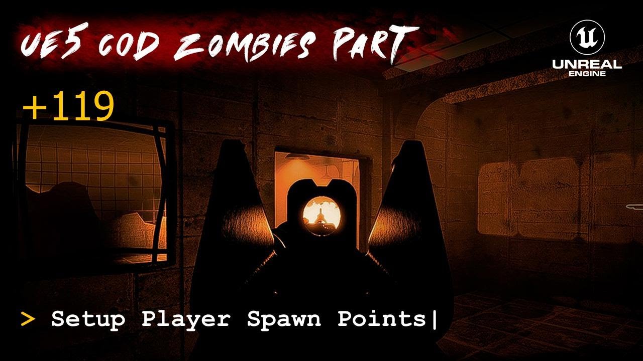 UE5 CoD Zombies Tutorial Part 119: Setup Player Spawn Points