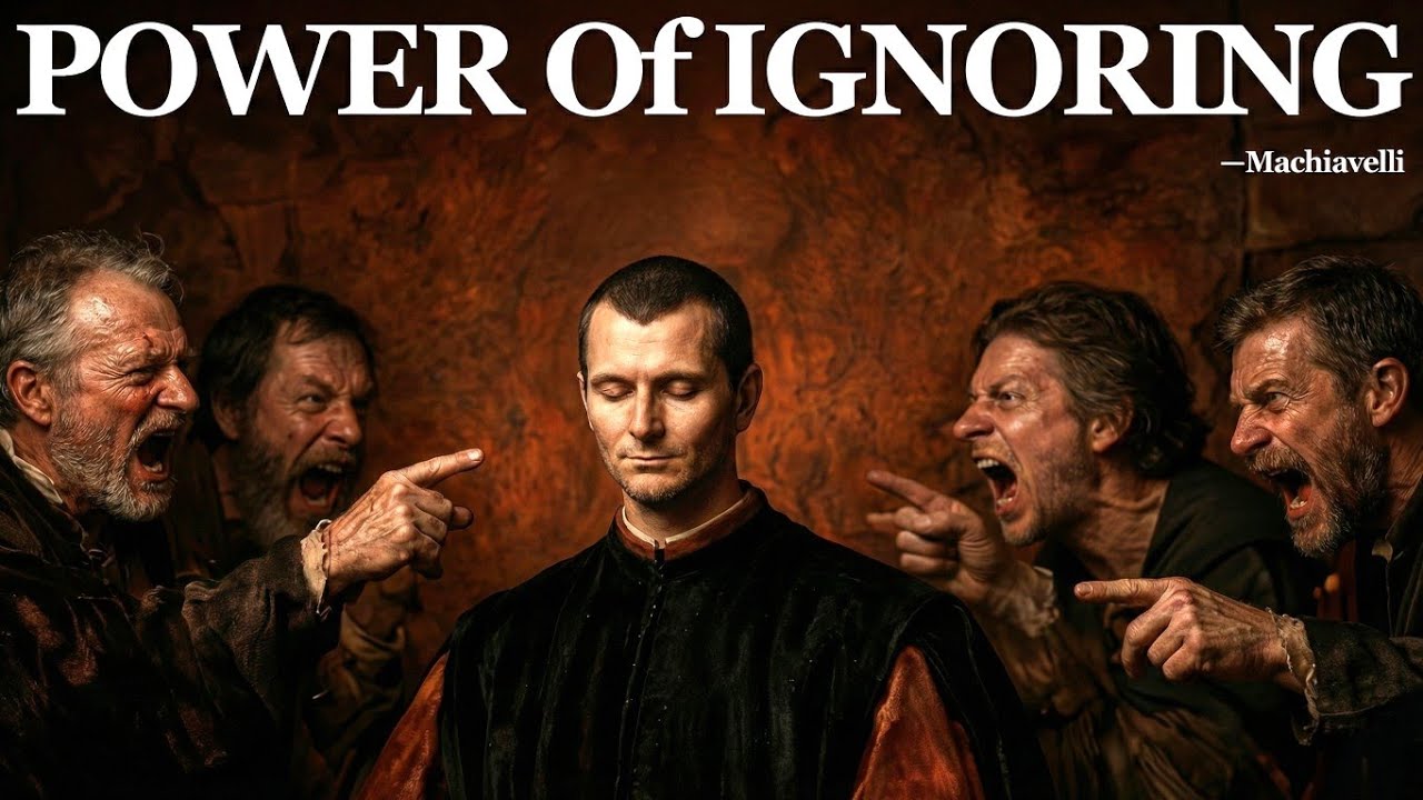 Art Of Ignoring People Most Ruthless Power Machiavelli's Dark Psychology Tricks 