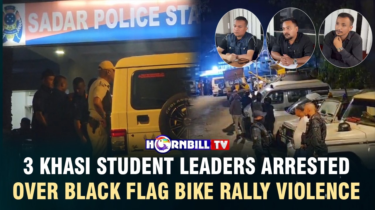 3 KHASI STUDENT LEADERS ARRESTED OVER BLACK FLAG BIKE RALLY VIOLENCE