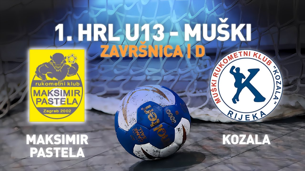 Maksimir Pastela vs Kozala | 1. HRL U13 - Muški (Završnica | Skupina D)