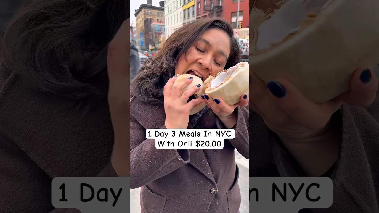 Working & Eating in NYC and Only Spending $20.00
