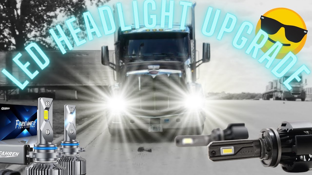 Peterbilt 579 LED Headlight Upgrade GTR Ultra 2.0