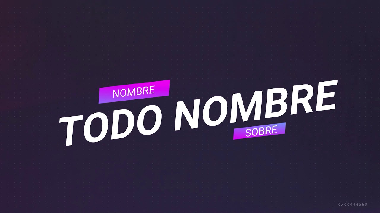 Nombre sobre todo Nombre